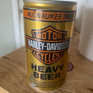 Collector vintage, Harley Davidson can